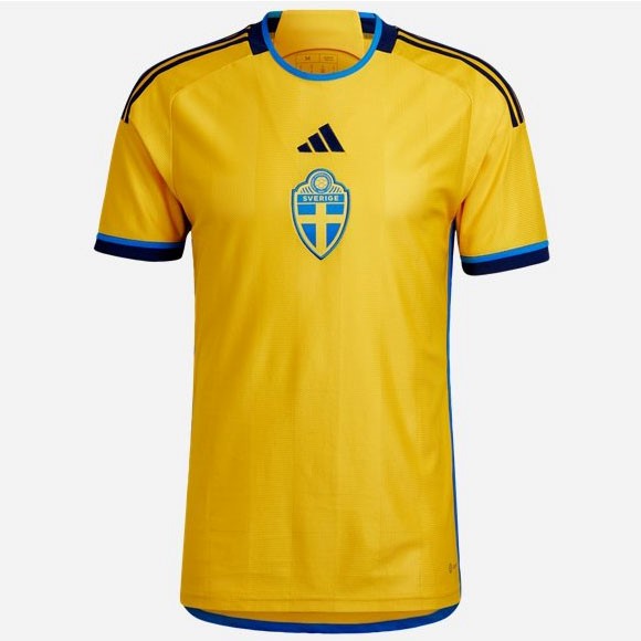 Tailandia Camiseta Suecia Replica Primera Ropa 2022/23